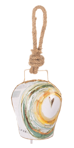 Watercolor Message Wafer Bell
