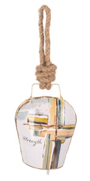 Watercolor Message Wafer Bell