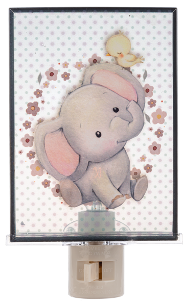 Elephant baby night light