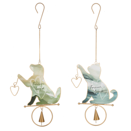 Bereavement Watercolor Pet Chimes