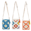 Crochet cross body bag