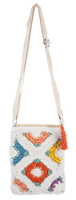 Crochet cross body bag