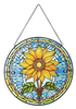 Stained Glass Sunflower Suncatcher