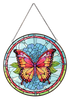 Butterfly-Stained Glass Sun Catcher