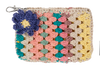 Crochet Granny Square Flower Coin Purse