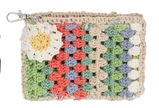Crochet Granny Square Flower Coin Purse