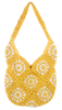 Crochet Hobo Tote Bag