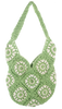 Crochet Hobo Tote Bag