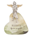 Bereavement Angel on Heart Figurines