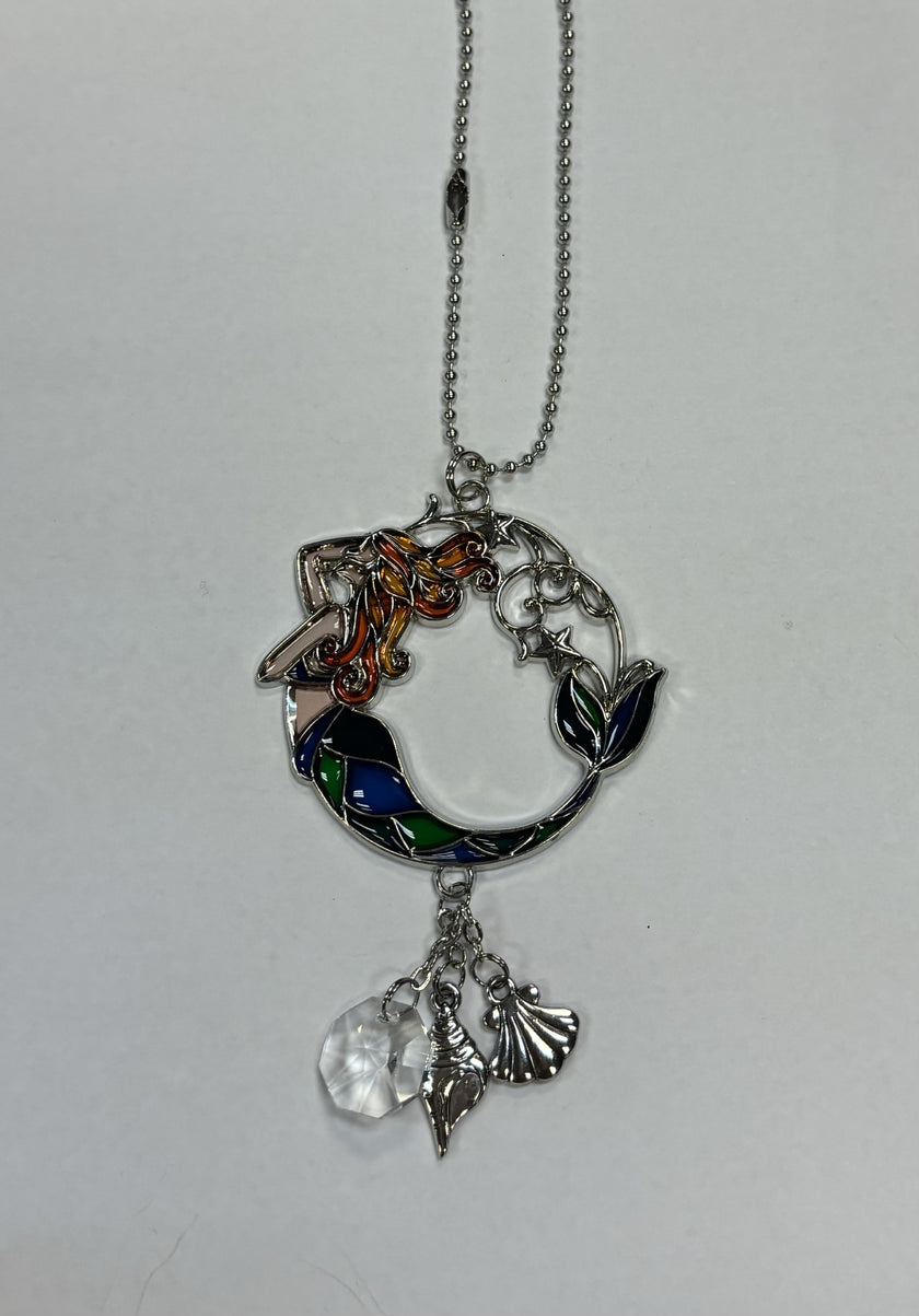 stained glass hanging charms