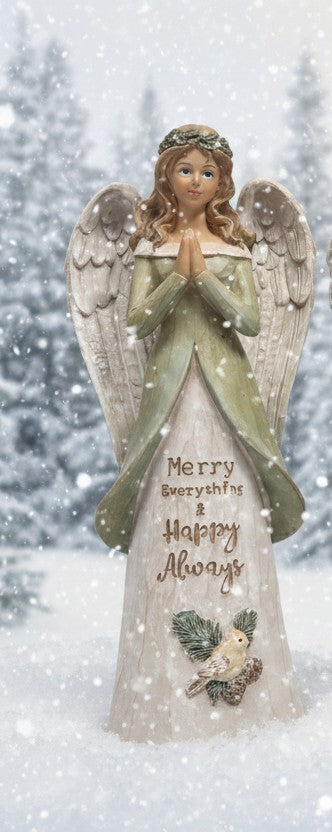 Holiday Praying Angels Figures