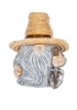 Garden Gnome with Straw hat