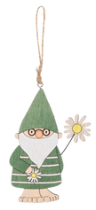Wooden Gnome ornaments