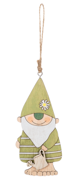 Wooden Gnome ornaments