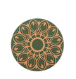 Mandala Cork Plant Coaster 3 Piece Set