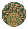 Mandala Cork Plant Coaster 3 Piece Set