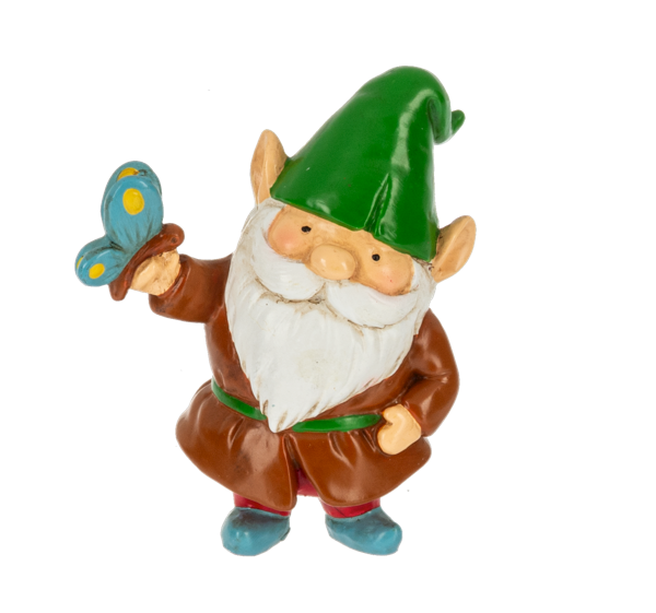 Small Gnome Figurines and house