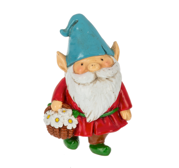 Small Gnome Figurines and house