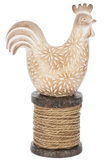 Hen on Spool Figurine