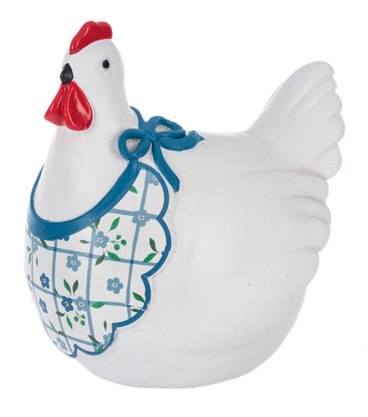 Hen w/Apron Figurines