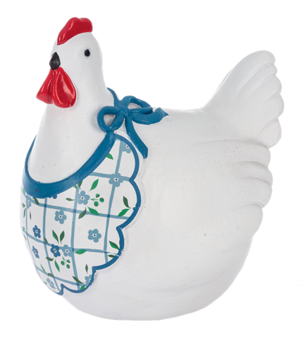 Hen w/Apron Figurines