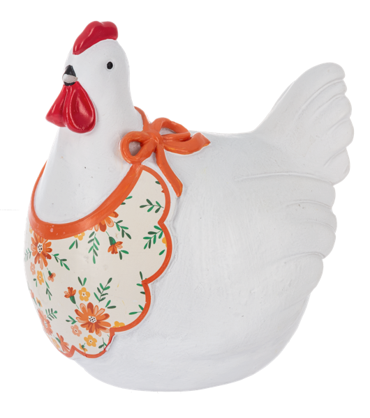 Hen w/Apron Figurines