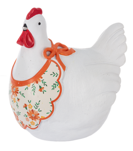 Hen w/Apron Figurines