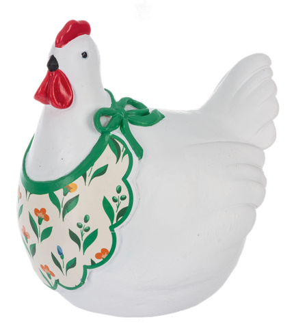 Hen w/Apron Figurines