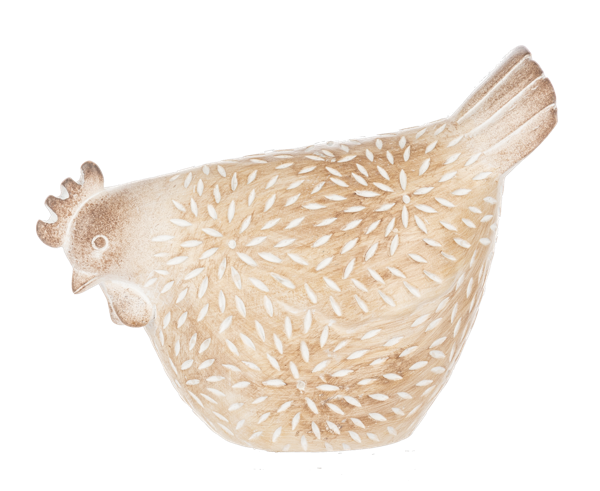 Rooster & Hen Figurines