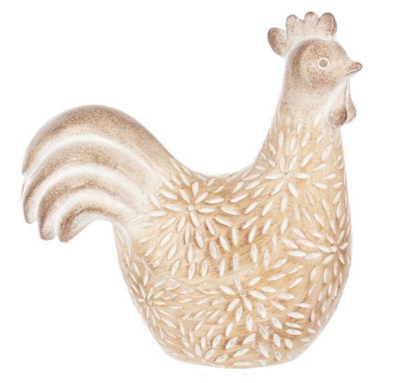Rooster & Hen Figurines