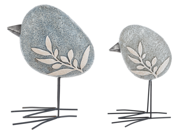 Rock Bird Figurine