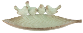 Oblong bird feeder