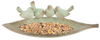 Oblong bird feeder