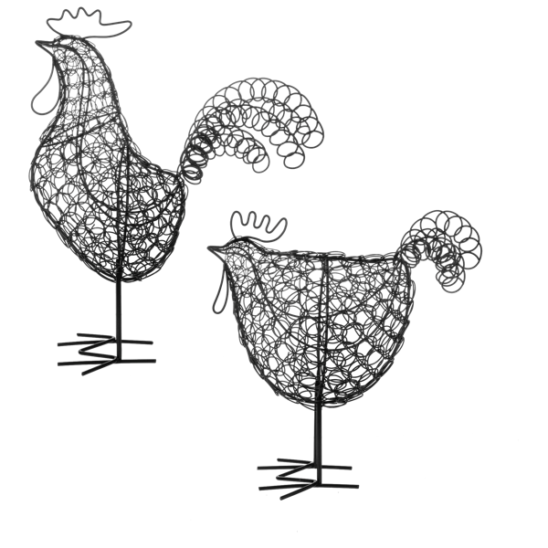Coiled Wire Rooster