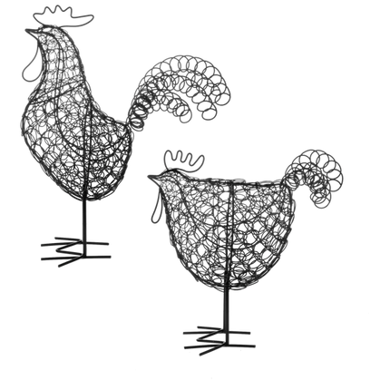 Coiled Wire Rooster