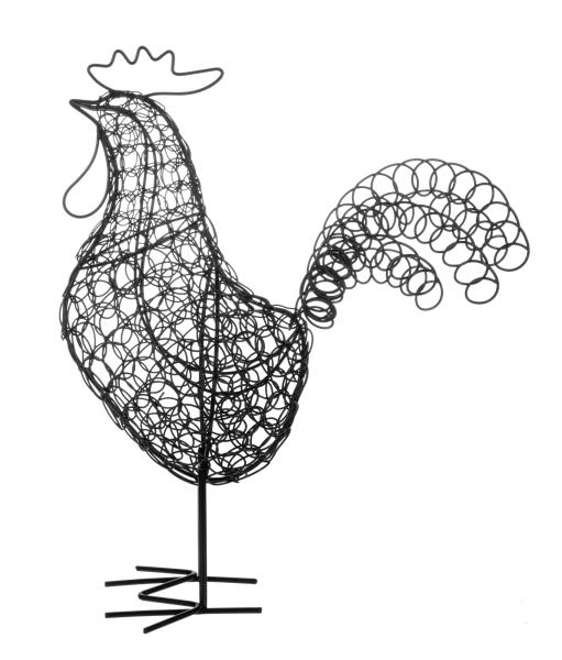 Coiled Wire Rooster
