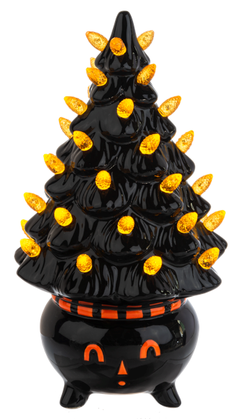 LED Light Up Halloween Tree Mini Shimmer