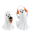 Ghost w/Soda & Headphone Figurines