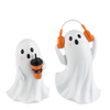 Ghost w/Soda & Headphone Figurines