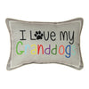 I Love My Granddogs Word Pillow