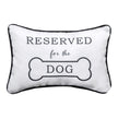 Reserved For The Dog Word Pillow