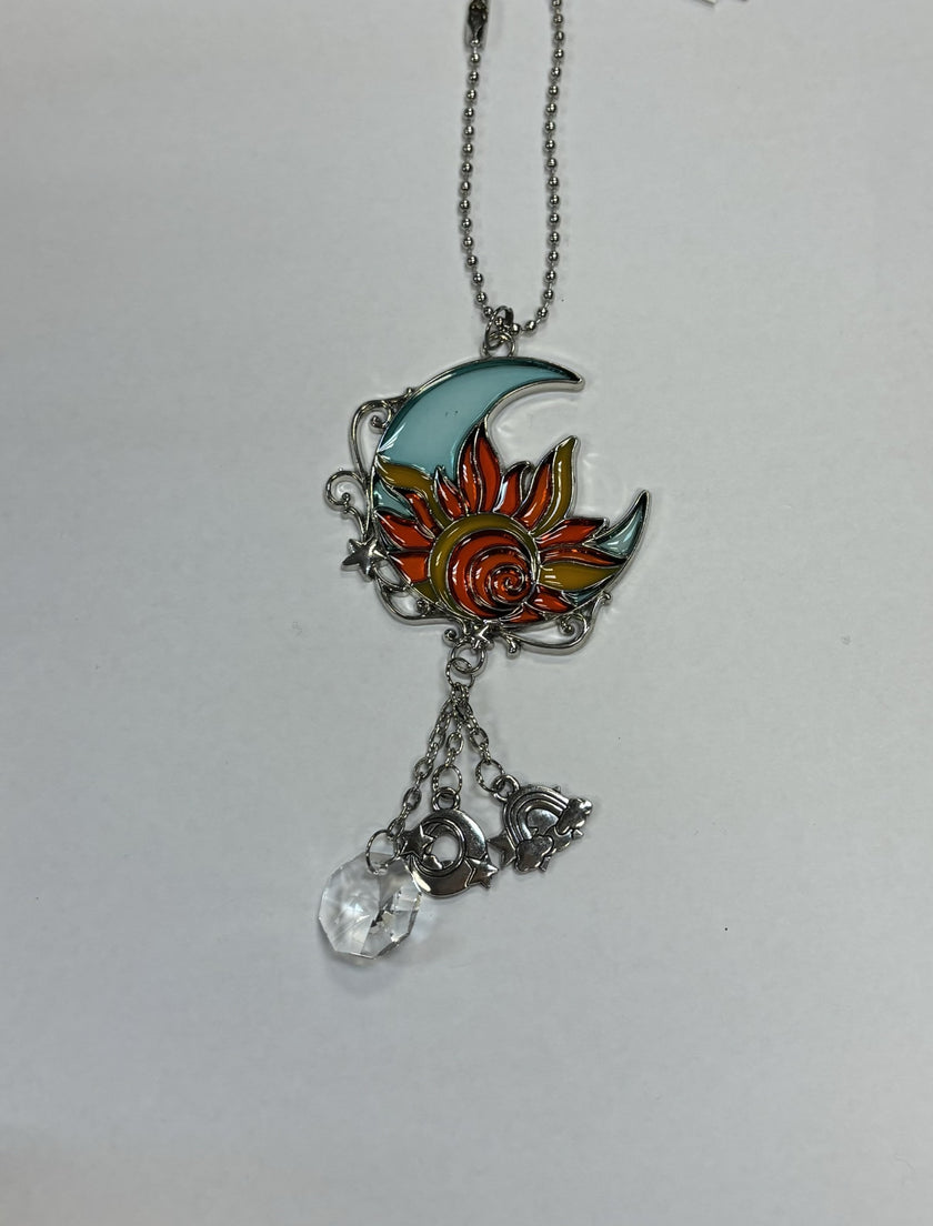 stained glass hanging charms