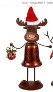 Woodland Storybook Table Décor Christmas Character Bell