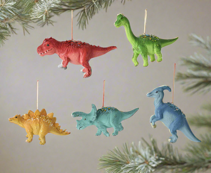 Dinosaur Christmas Ornament