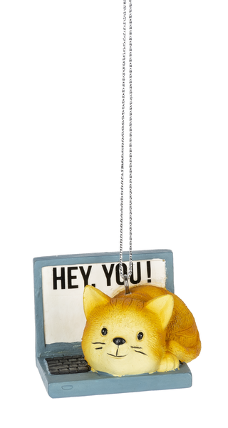 Home Office Cat Ornament