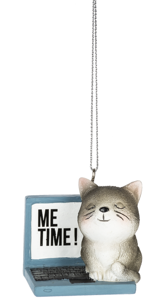 Home Office Cat Ornament