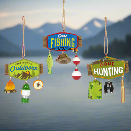 Outdoor fun ornaments