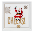 Santa Cocktail Tidbit Plate