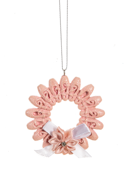Holiday Ballet Shoe Tree & Wreath Ornaments