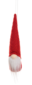 Red & Plaid Gnome Ornaments